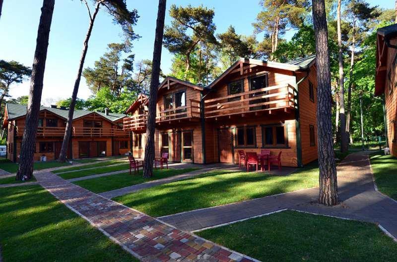 Natura Park Ustronie Morskie - Domki, Apartamenty المظهر الخارجي الصورة